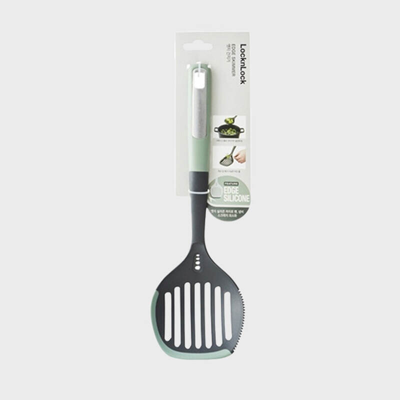 Muôi Vớt Thức Ăn Locknlock - 339x111x57mm - Màu Xanh Lá - CKT407GRN, , large image number null